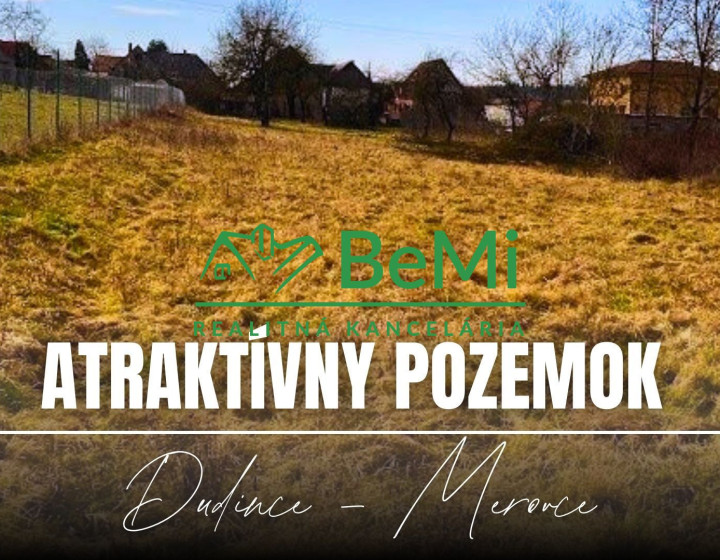 Pozemok 3239 m2, Dudince - Merovce, 3-D
