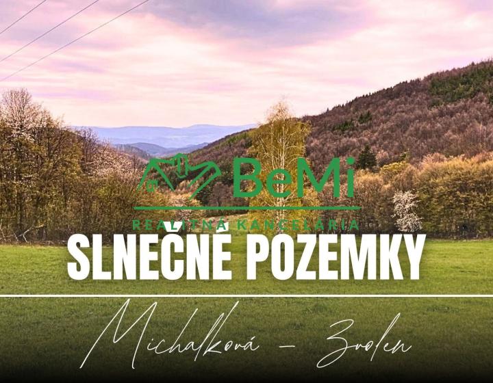 Pozemok pre mobilný dom 3970 m2, polosamota,  Michalková