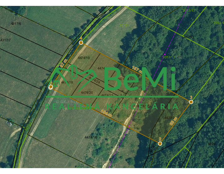 Lukratívne investičné pozemky na Mihaľove. Cena 19000€ za parcelu