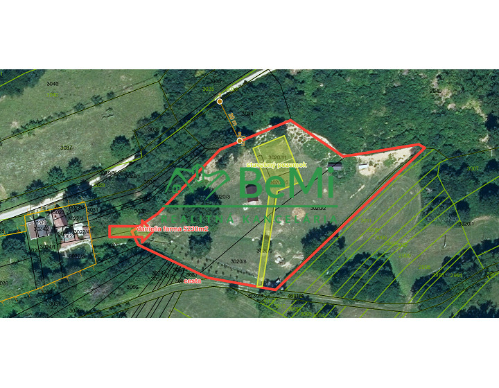 Na predaj veľký stavebný pozemok v lone prírody - Radobica