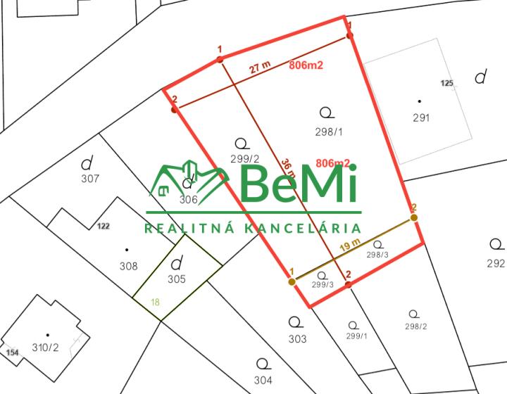 Exkluzívne na predaj stavebný pozemok v obci Brezolupy