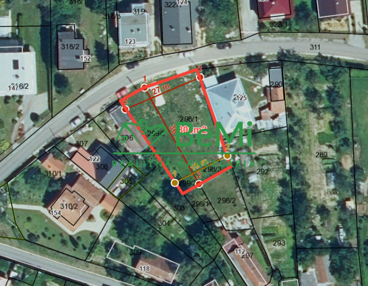 Exkluzívne na predaj stavebný pozemok v obci Brezolupy