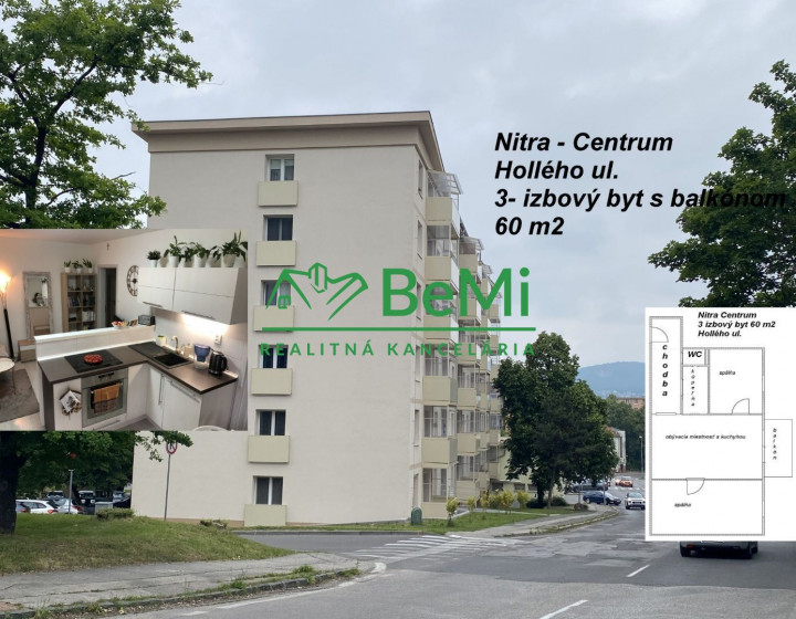 Nitra centrum 2 - izbový byt 560-112-MIGa