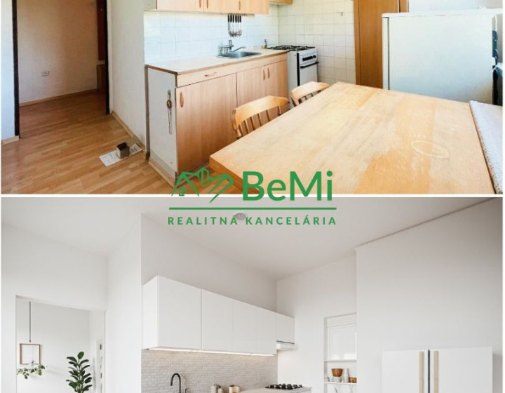 Predaj slnečný 2,5-izbový byt 55 m² v Prievidzi