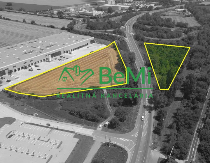 Predaj -priemyselný pozemok pre developera v meste Piešťany