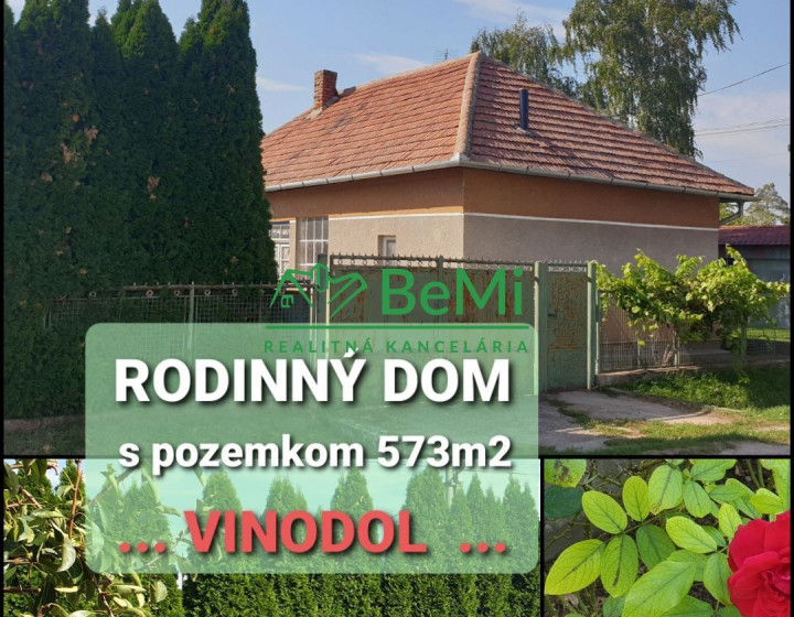 Rodinný DOM  so záhradou...573m2... Vinodol (155-12-DARE)