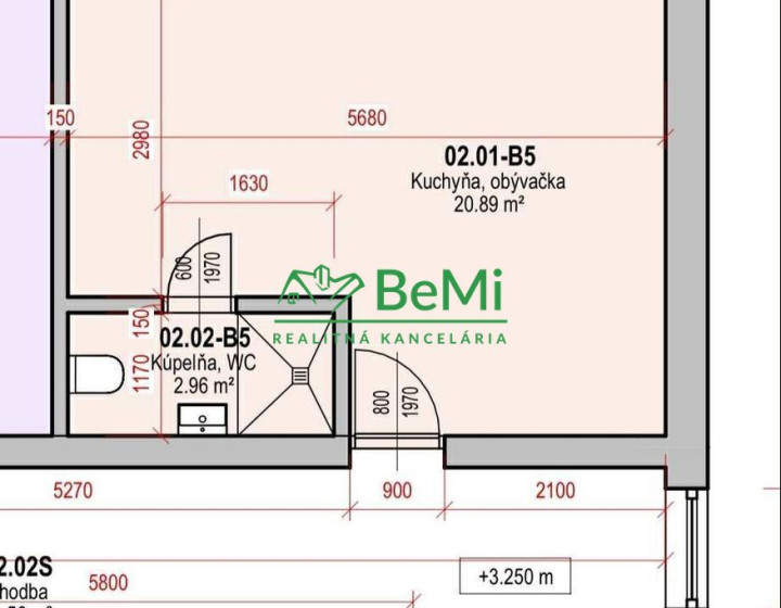 Znížená cena Garzónka s parkovacím miestom