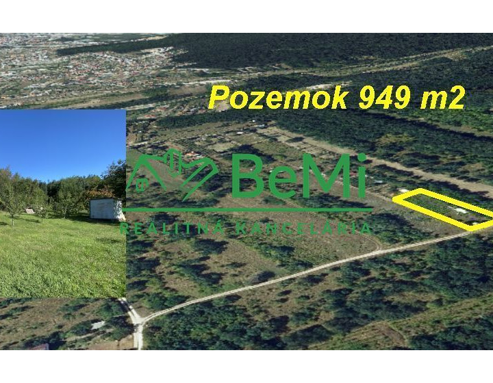 Pozemok záhrada Nitra Štitáre 949 m2 ID 583-14-MIGa