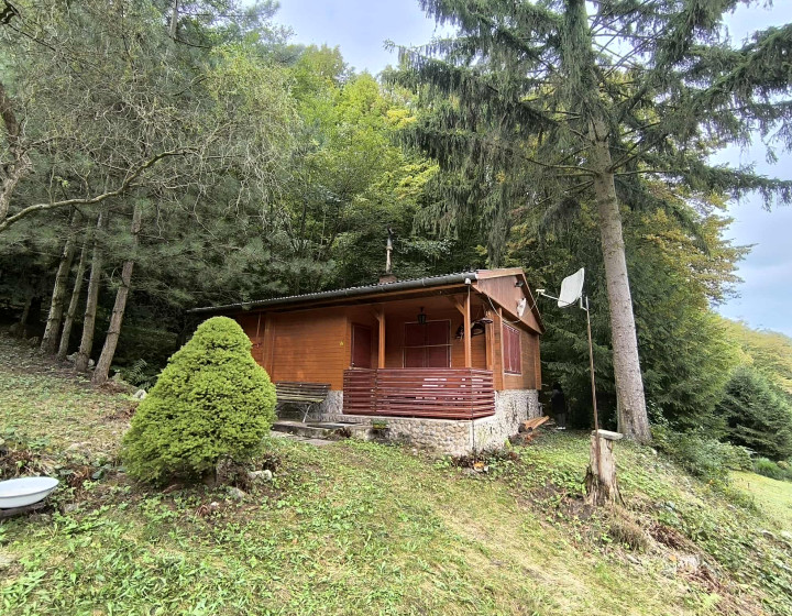 Rekreačná chata s veľkým pozemkom v lese