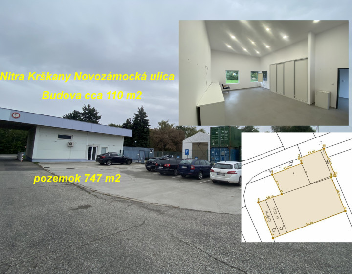 Budova Nitra Krškany pozemok 747 m2 ID 598-28-MIG