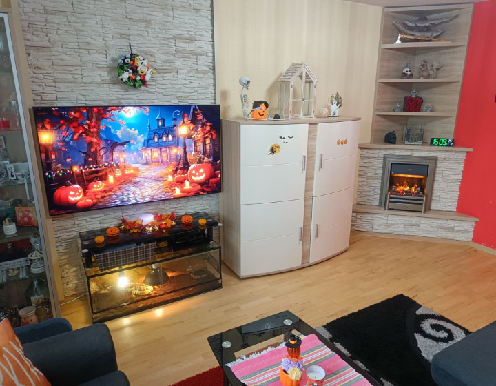 Štvorizbový 4 - izbový byt - 98m², 2x wc, 2x klíma, 3D krb🏡