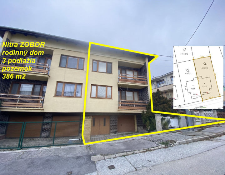 Rodinný dom Nitra ZOBOR id 595-12-MIG