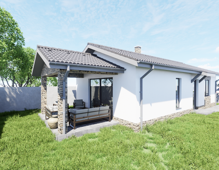 Na predaj: Rodinný dom v stave holodom – 3-izbový, 80 m², pozemok 370 m², Malá Mača id 034-12 EVBA