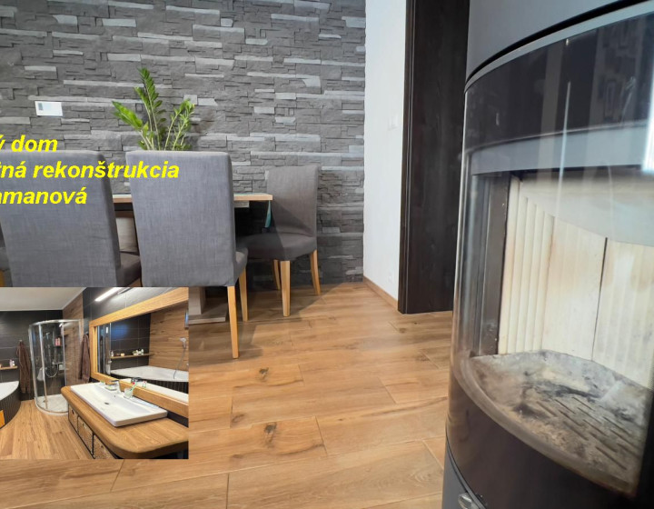 Rodinný dom kompletná rekonštrukcia Kamanová ID 600-12-MIG