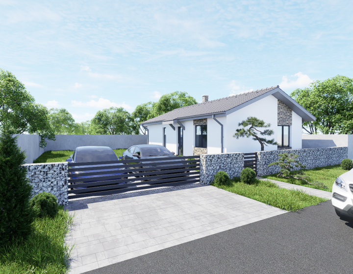 Na predaj novostavba 3 izbový rodinný dom Veľká Mača, rezidenčné bývanie id036-12-EVBA