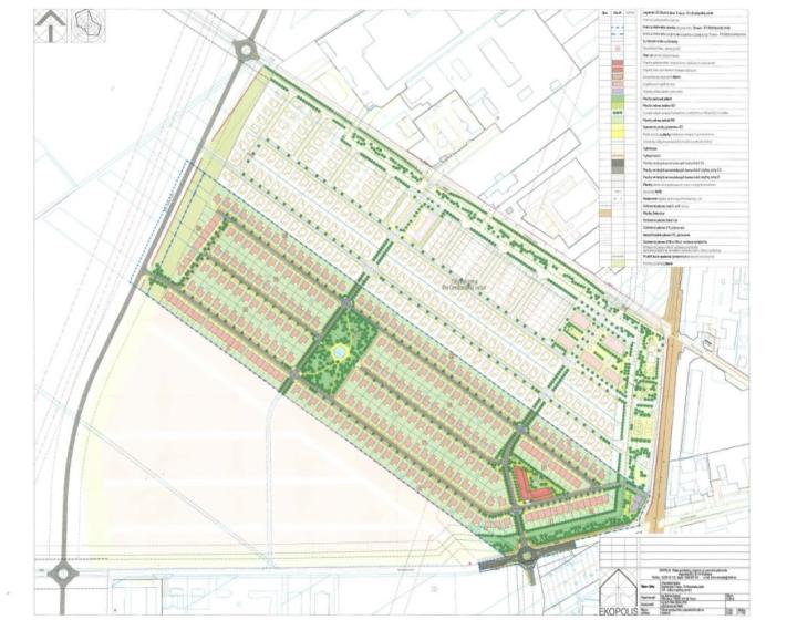 Investičný stavebný pozemok v pripravovanej obytnej zóne IBV Modranská – Trnava 002-14-BEST
