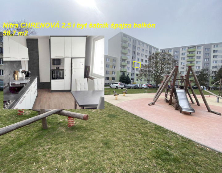 Nitra CHRENOVÁ 2,5 i byt ID 608-112-MIG