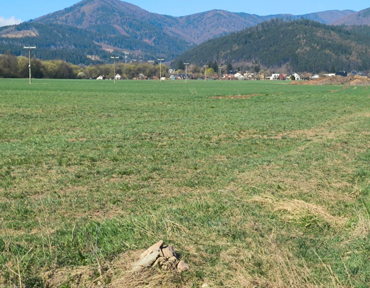 Investičný pozemok Bystrička, okr. Martin, 2577m2