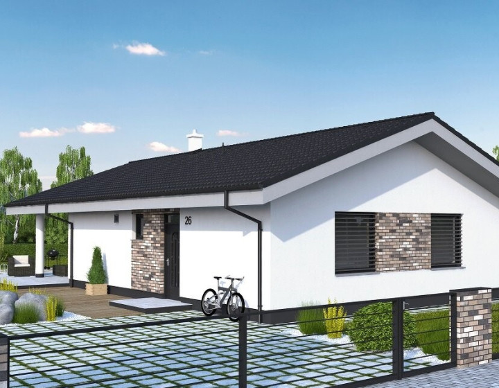 Predaj, novostavba 4i bungalov - Krškany (015-12-MIMI)