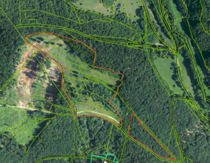 Predaj, pozemky,  obec Píla (044-14-ZOLA)
