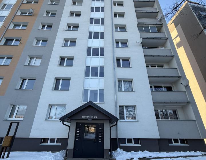 2.5 izbový byt s logiou na Slovenskej ulici na predaj