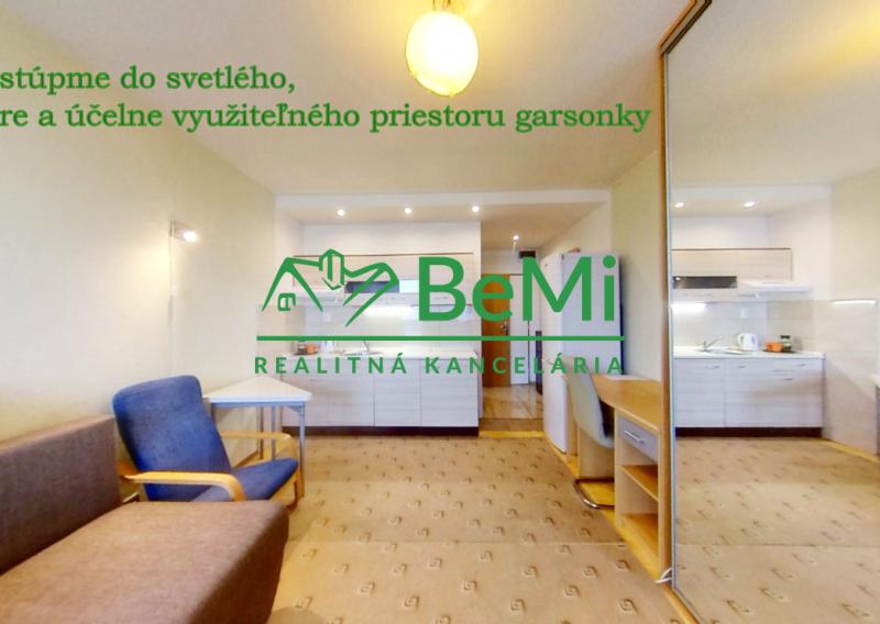 REZERVOVANÉ - Príjemná GARSÓNKA s balkónom na Chrenovej - Nitra (ID 032-115-DAR)