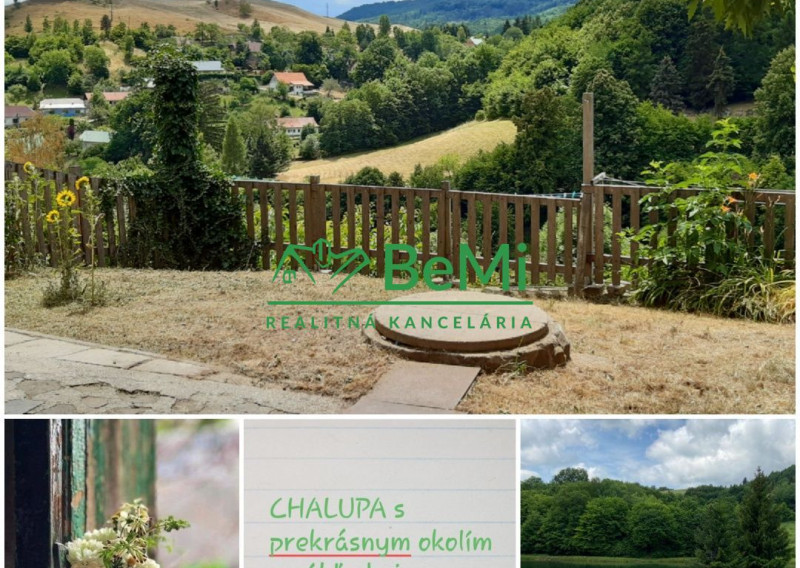 DOM - CHALUPA s garážou, krásnym okolím, výhľadmi ... Banská Štiavnica (070-12-DAR)