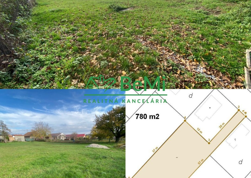Pozemok 780 m2 Cabaj - Čápor (časť Cabaj) ID 351-14-MIG