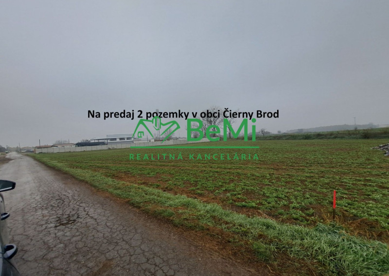 Stavebný pozemok - 3691 m2/530 m2, ľahký priemysel, Čierny Brod ID 011-14-EVBA