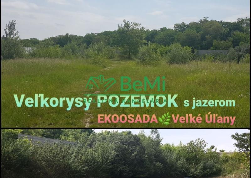 POZEMOK s jazerom...4093m2...Veľké Úľany (168-14-DARE)