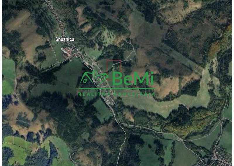 Predaj: Pozemok Snežnica, KNM 1025m2( 060-14-PEMOa)