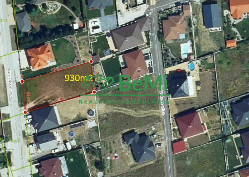Predaj stavebný pozemok Malý Lapáš, Nitra (044-14-ERFa)