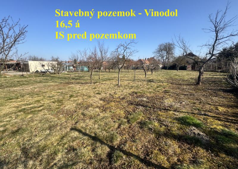 Stavebný pozemok 16,5 á - Vinodol