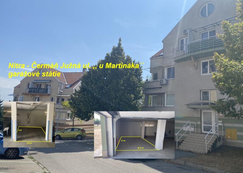 Garážové státie Nitra Čermáň Južná ulica ,, u Martináka´´ ID 632-19-MIG