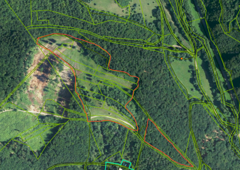 Predaj, pozemky,  obec Píla (044-14-ZOLA)